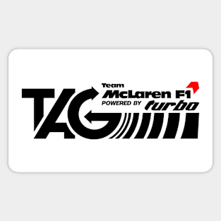 F-1 Turbo Era 80's Vintage Art Sticker